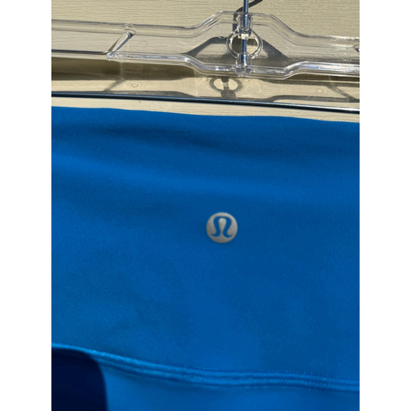 Lululemon Groove Flare Pants Size 6 Bright Blue Yoga High Rise Stretch Leggings - Picture 7 of 10